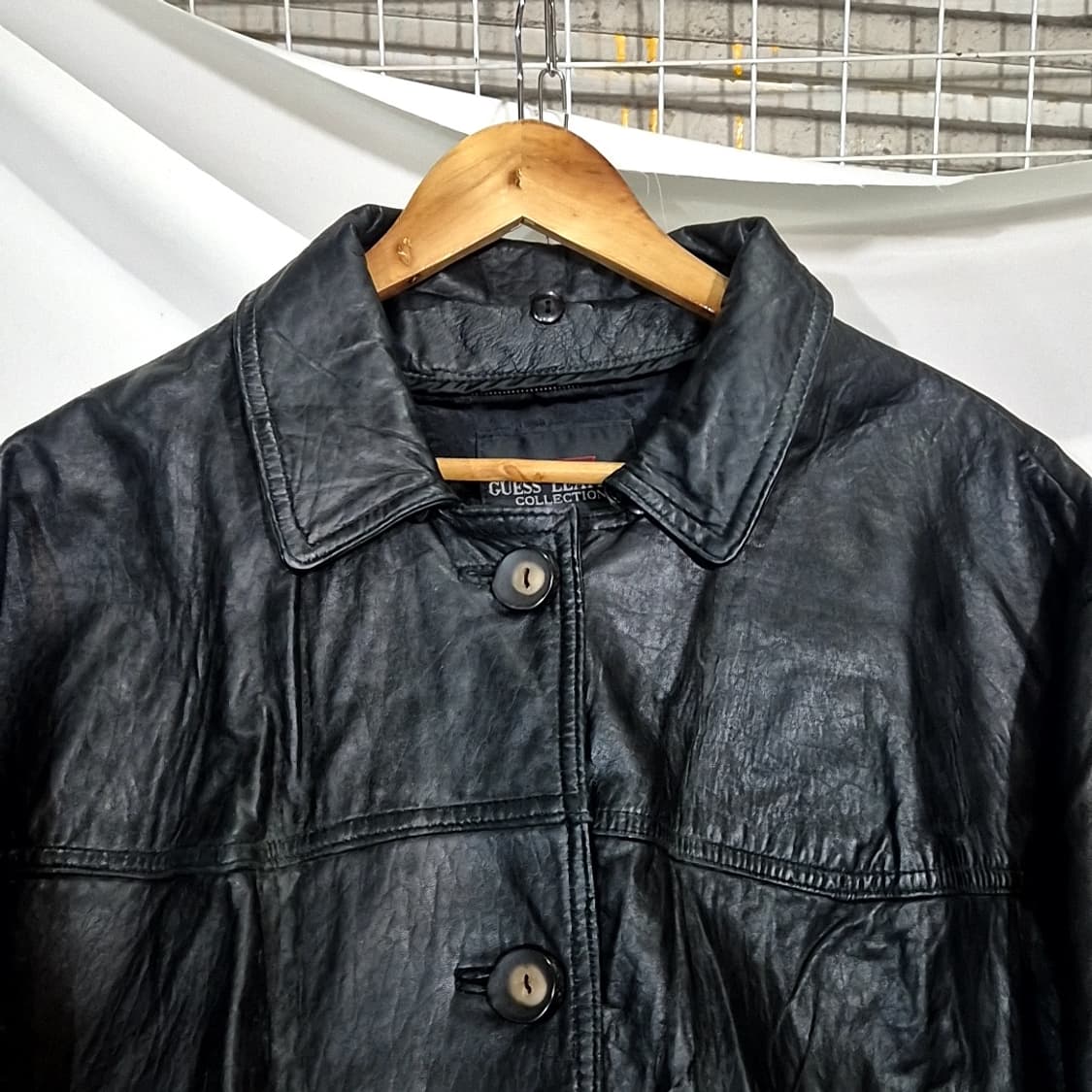 게스 양가죽 카코트 상품이미지2