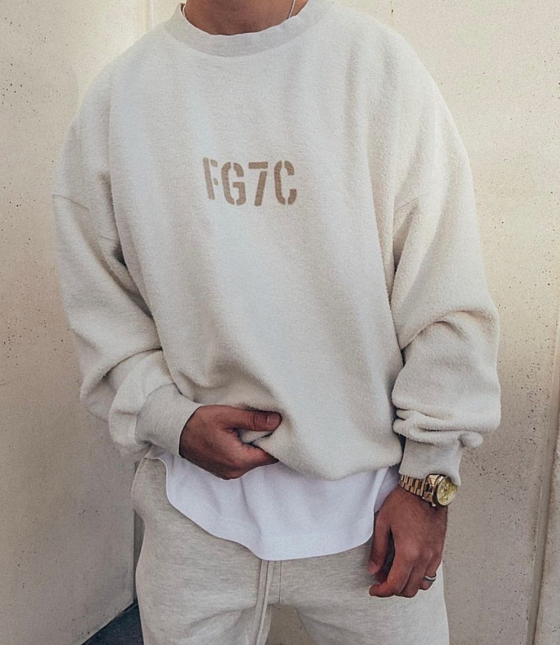 (M) 피어오브갓 7th 인사이드아웃 크루넥 스웻셔츠 맨투맨 상품이미지3