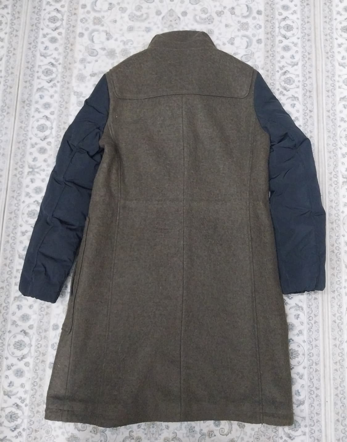 sisley 소매 배색 하이넥 패딩코트 42  (55까지) 상품이미지5