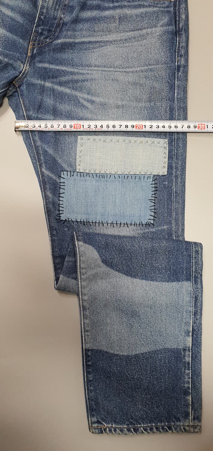 리바이스 메이드엔 크래프티드 LMC 502 패치워크 셀비지 (W30) 상품이미지3