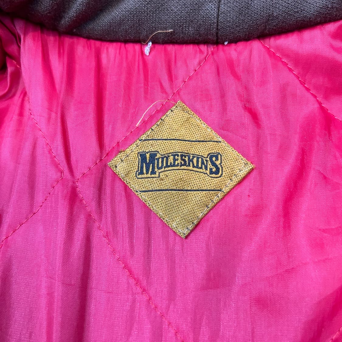 L) MULESKINS USA 덕 캔버스 봄버 후드 자켓 상품이미지8