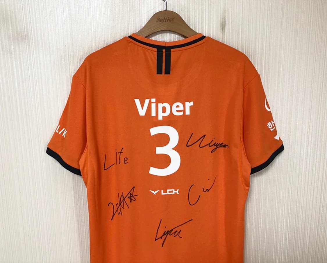 코오롱스포츠 한화생명e스포츠(HLE) 24 월즈유니폼 105 Viper 상품이미지9