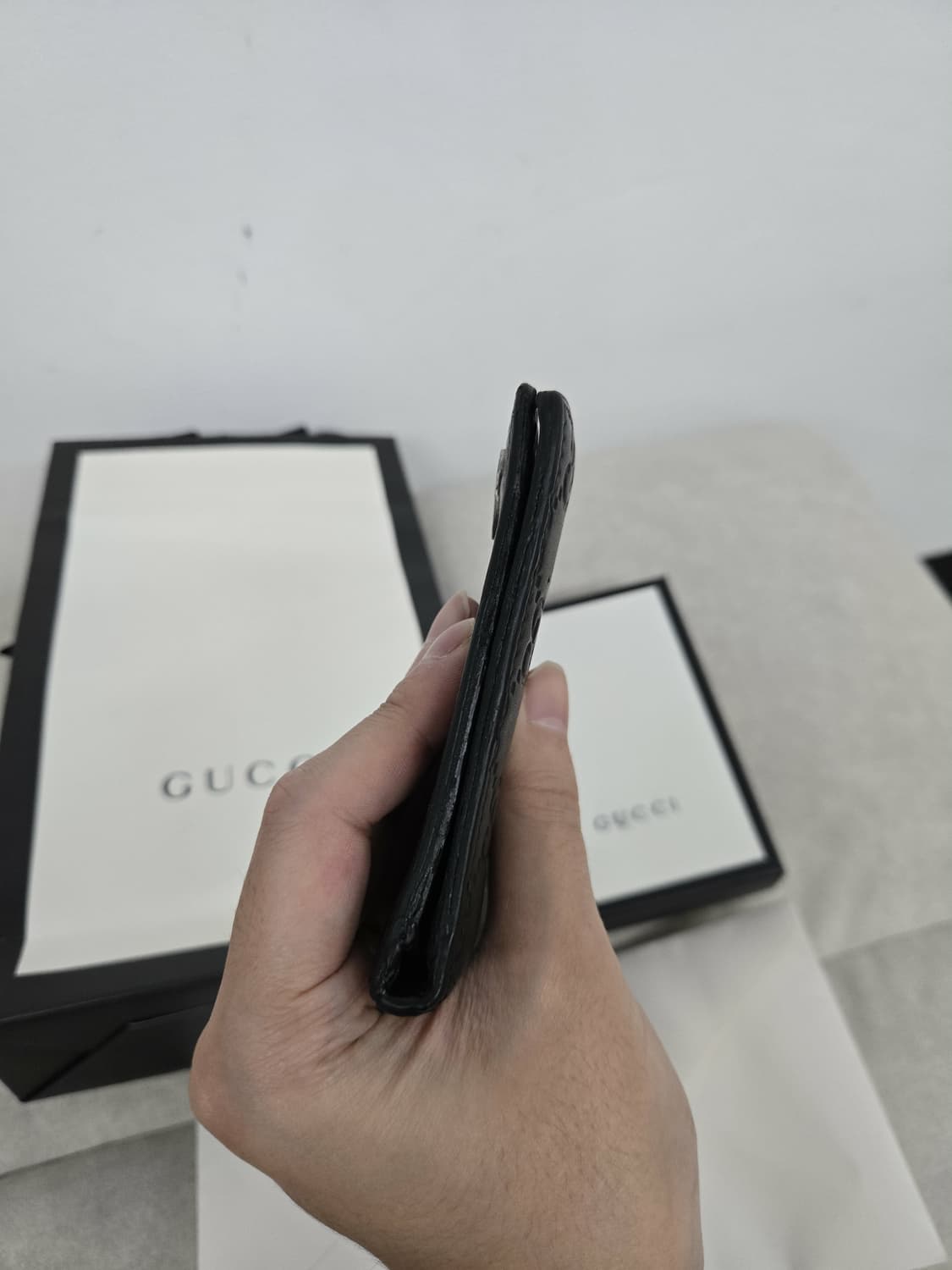 [보증서 정품]구찌 시그니처 GG 반지갑 상품이미지3