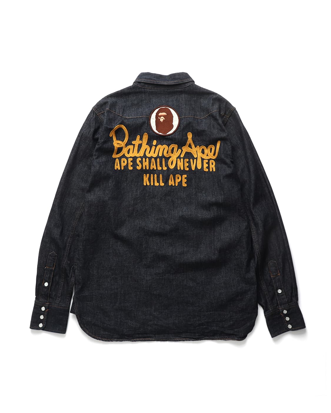 베이프 A BATHING APE Champion Denim Shirt 상품이미지3