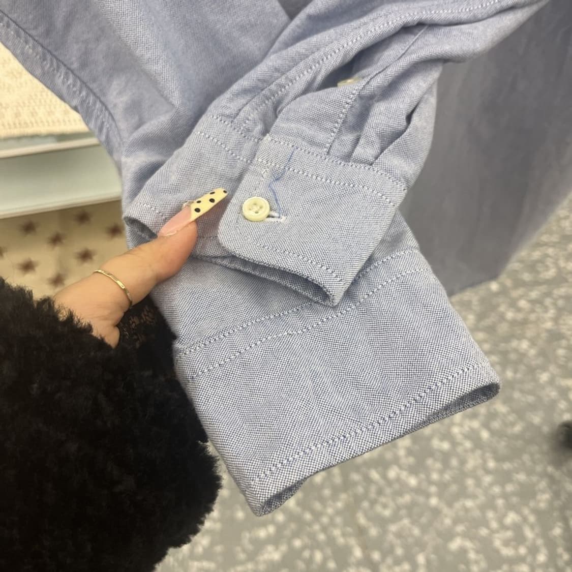 폴로 랄프로렌 빈티지 캐주얼 옥스포드 셔츠 XL C09769 상품이미지7