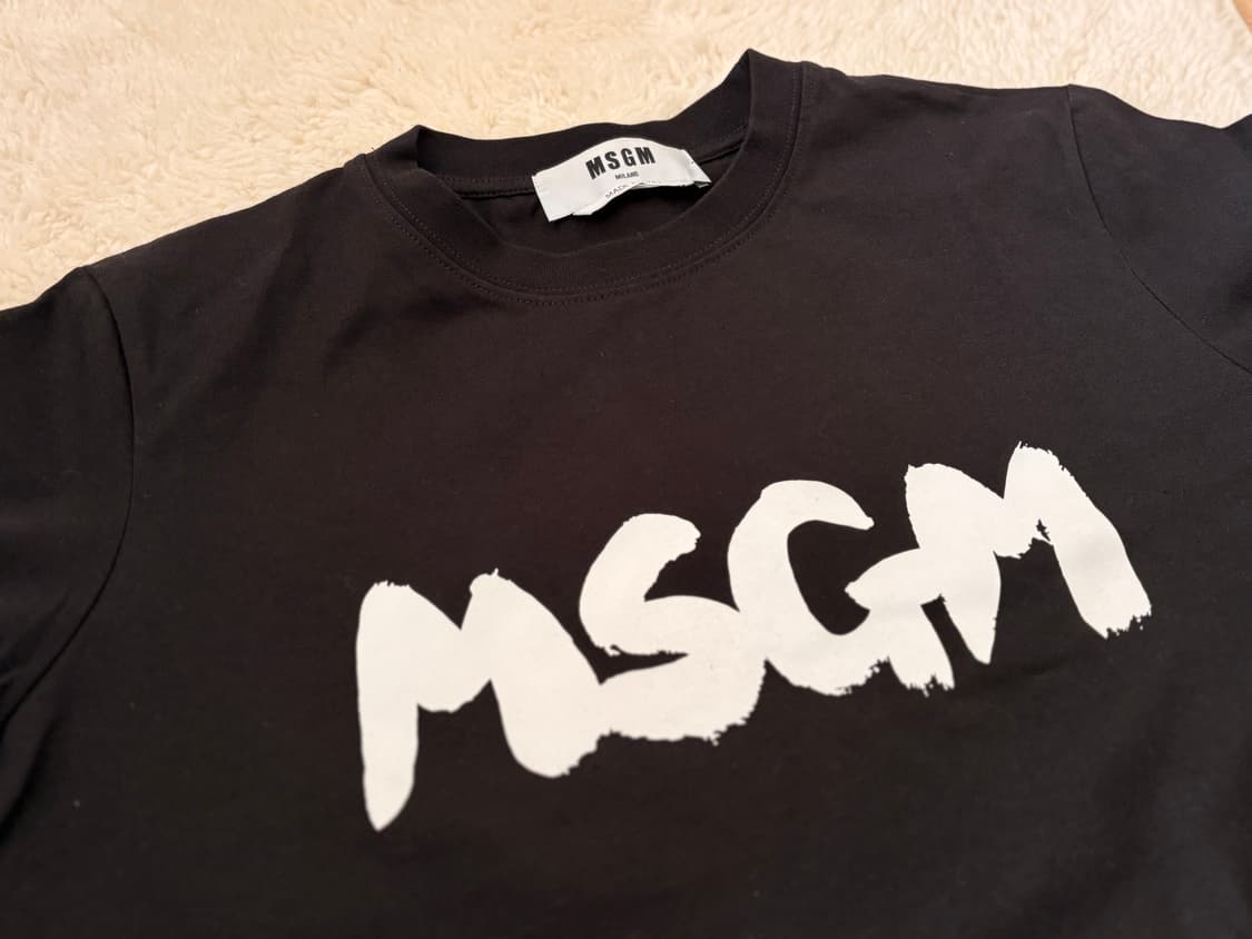 MSGM 반팔티 블랙 S사이즈 상품이미지3