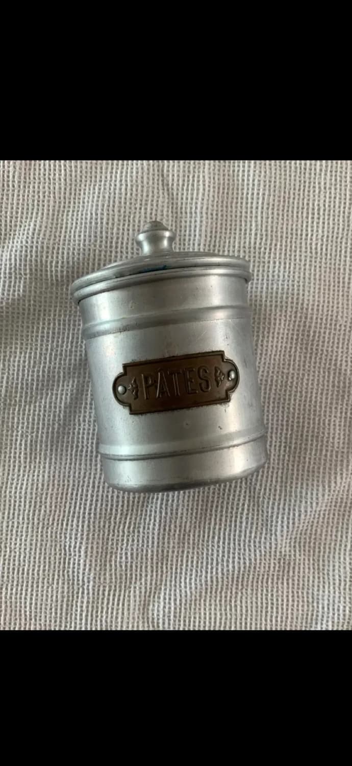 빈티지 알루미늄 캐니스터  상품이미지1