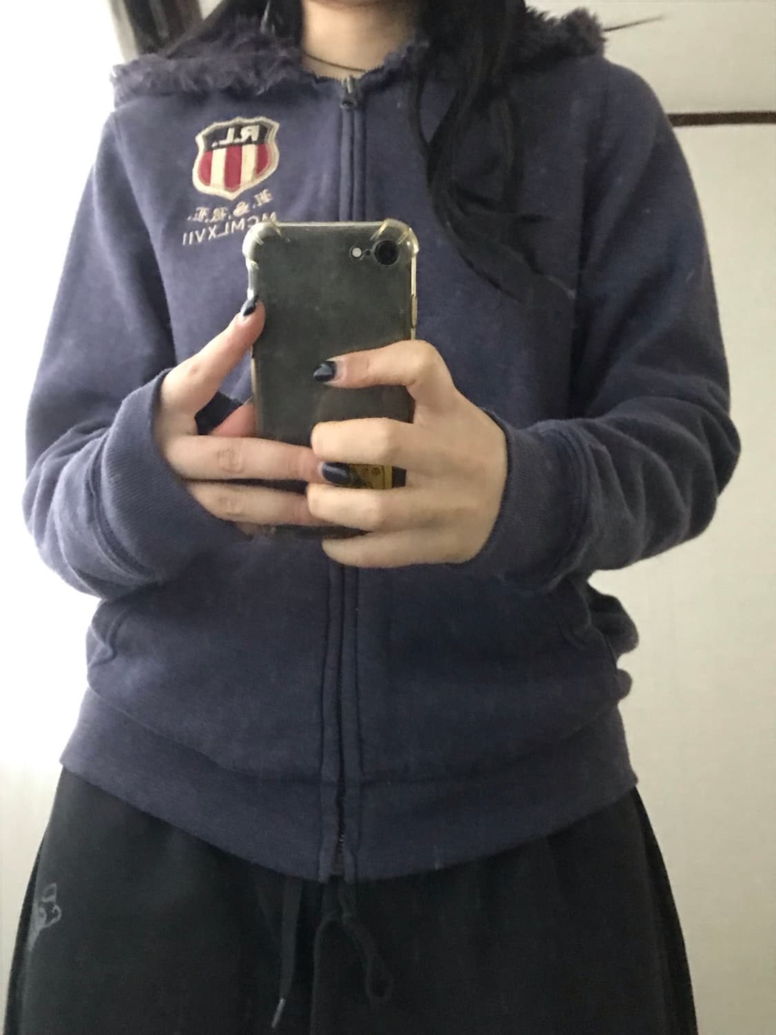 폴로 빅로고 울프죠 후드집업 상품이미지1