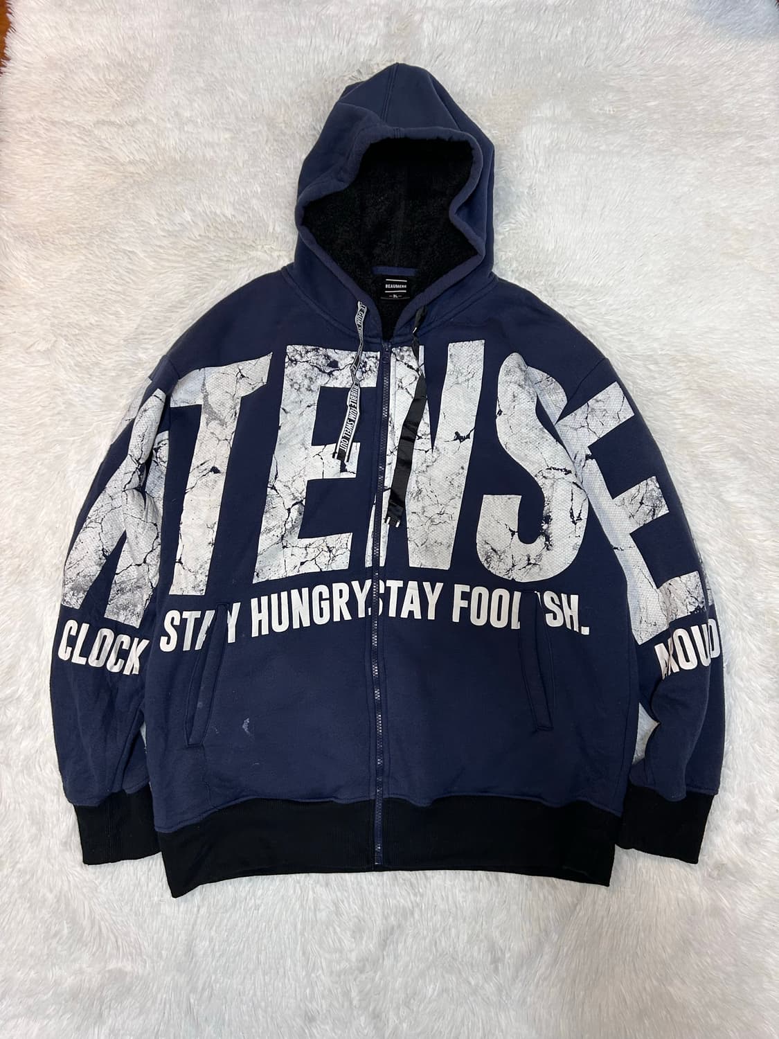 Beaumere intense hood zip-up 상품이미지1
