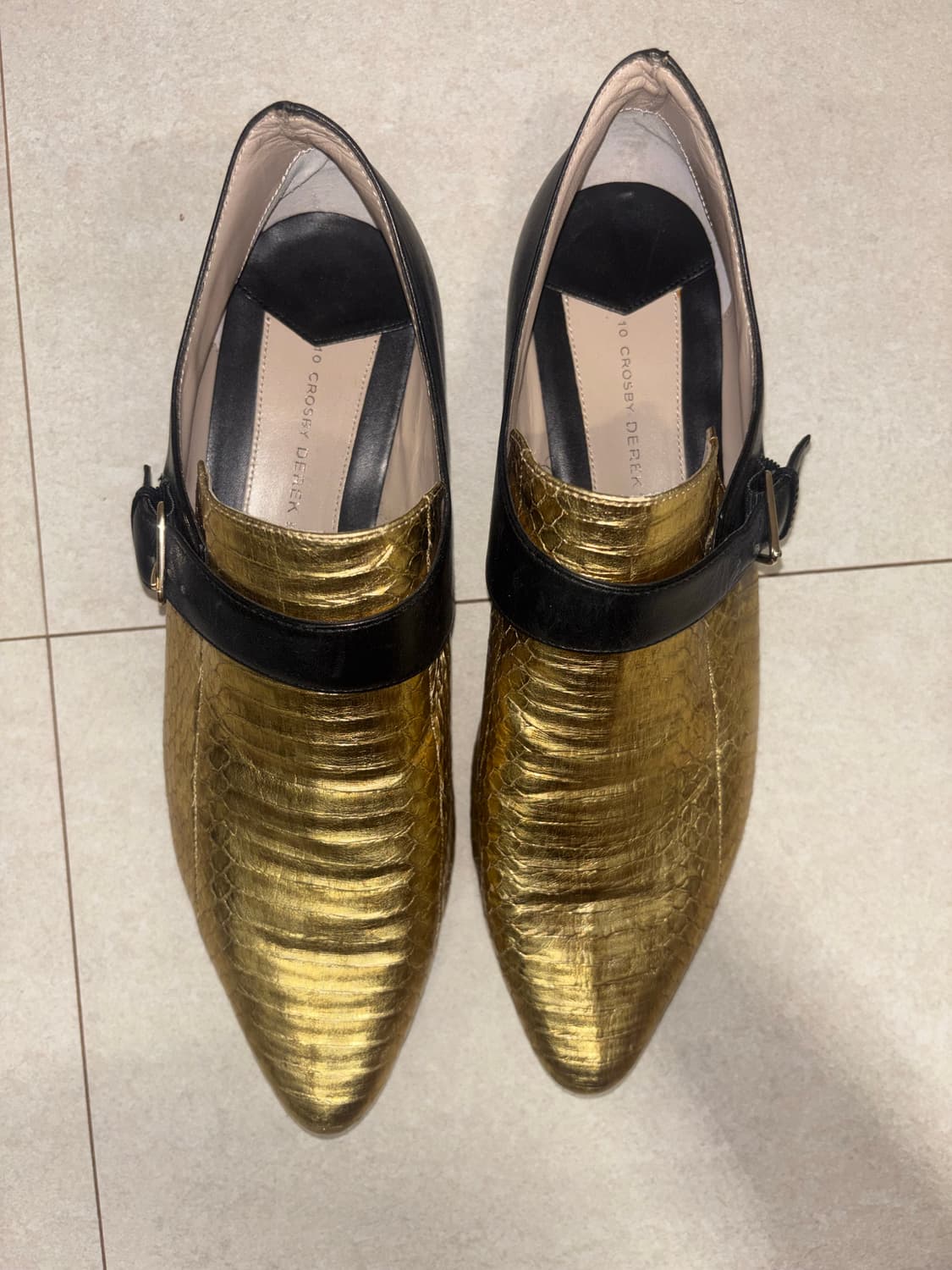 derek lam 금색구두 상품이미지1