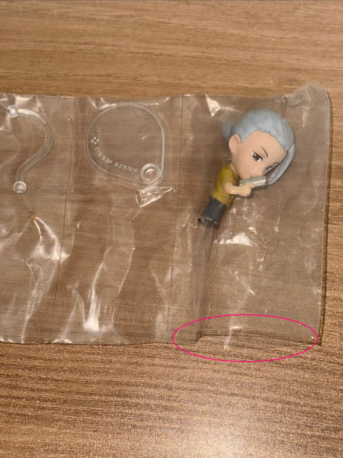 미개봉 사카모토데이즈 사카데이 캡슐 피규어 컬렉션 X 슬러 우즈키케이 상품이미지4