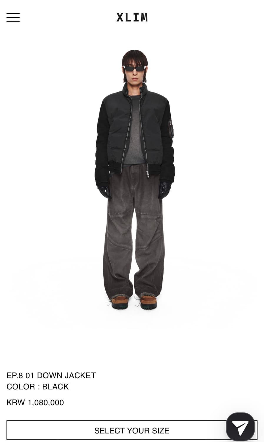 xlim ep.8 01 down jacket 엑슬림 다운 자켓  상품이미지3
