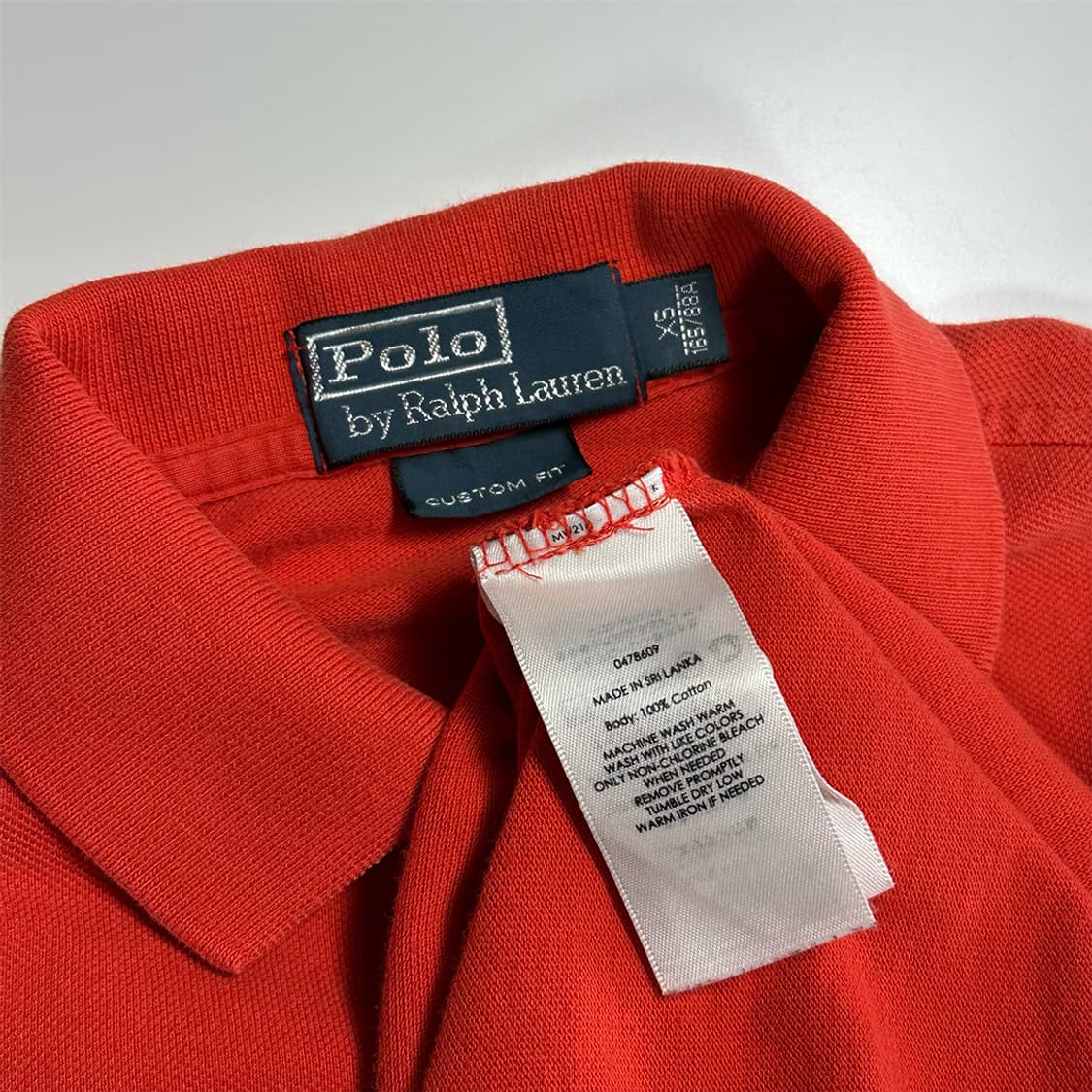 폴로 오렌지 카라티 상품이미지3