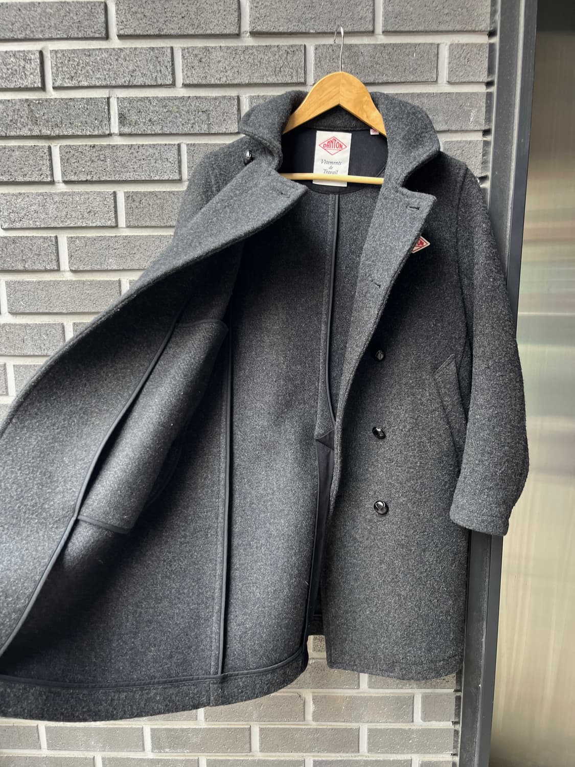 Danton 단톤 더블브레스트 롱코트  상품이미지6