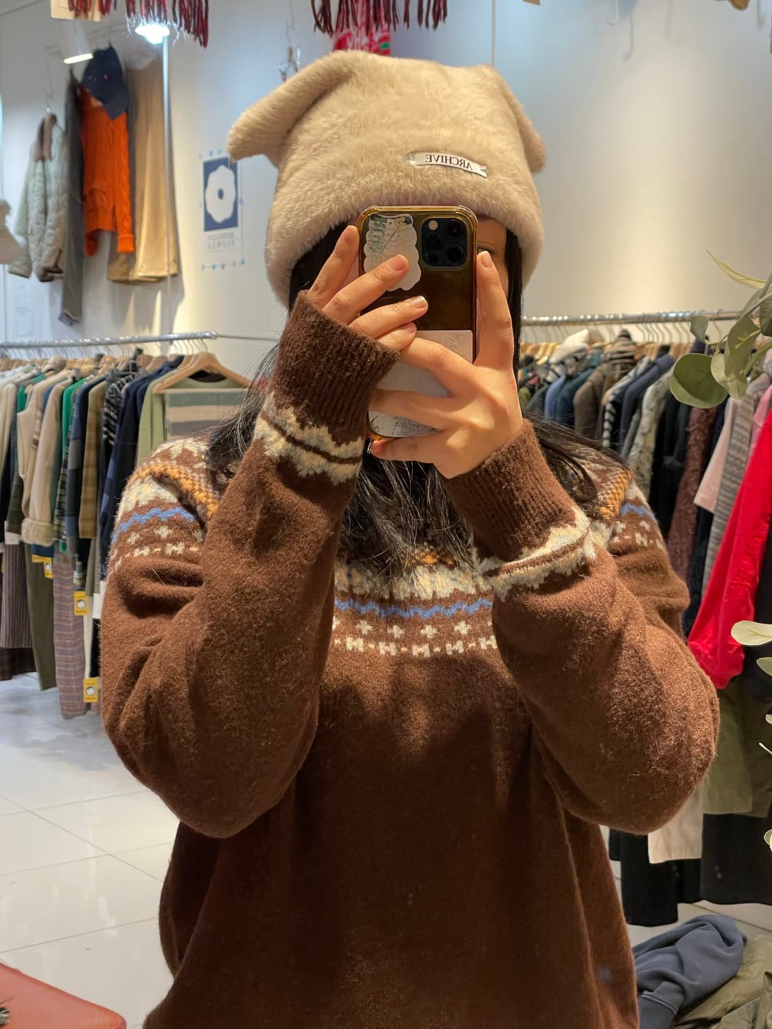 GAP 페어아일 노르딕 니트 (M) 상품이미지2