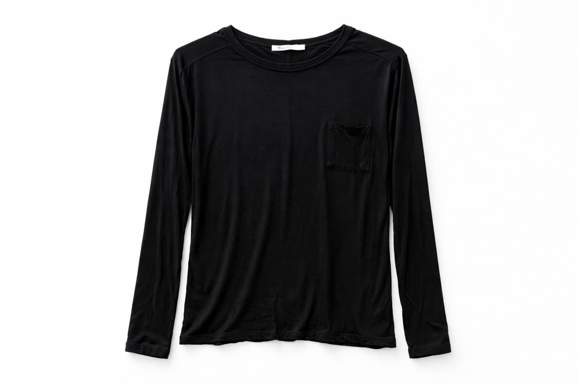 알렉산더 왕 블랙 롱 슬리브 티셔츠 L 상품이미지1