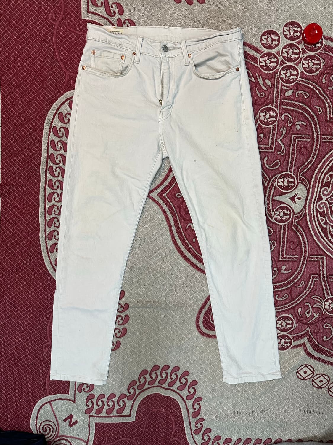 리바이스 502 화이트 데님 상품이미지1