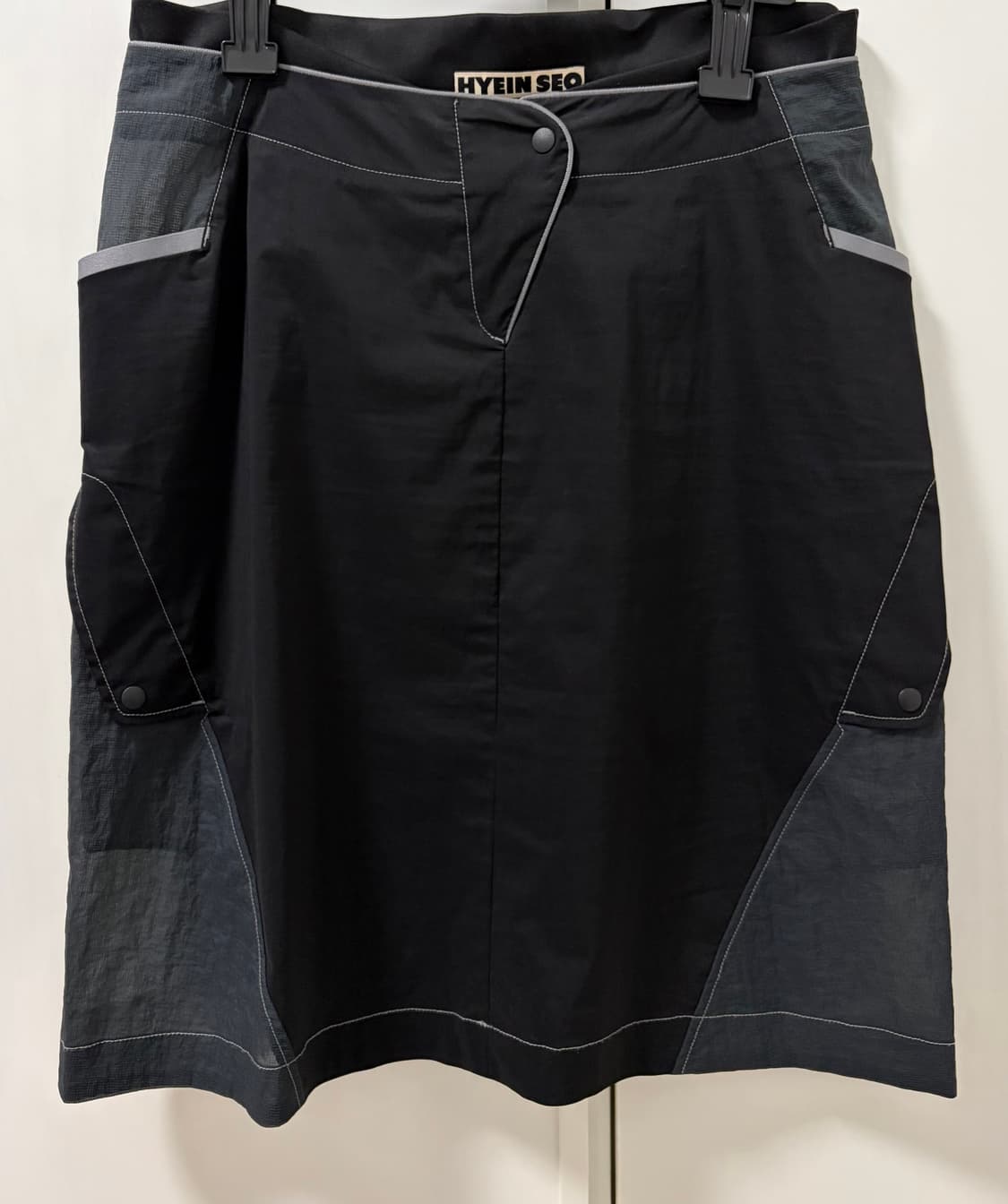 Hyein Seo ' Black Cotton Midi Skirt 상품이미지6