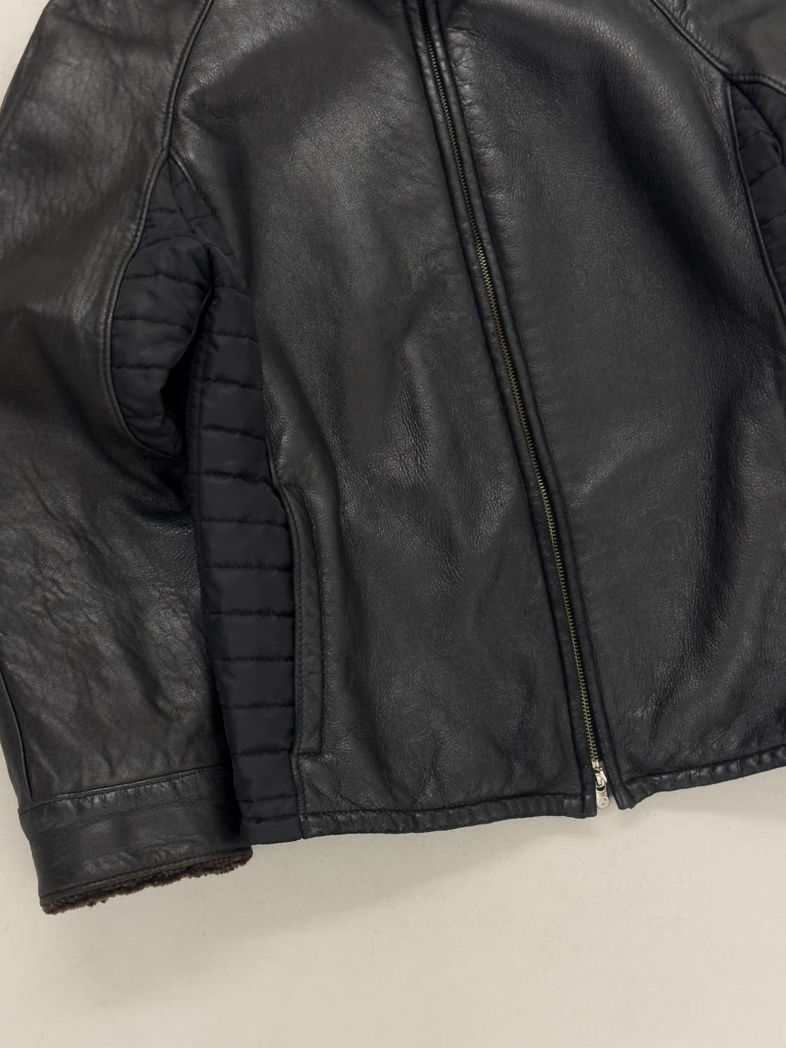 90s 아르마니 무통 시어링 자켓 상품이미지4