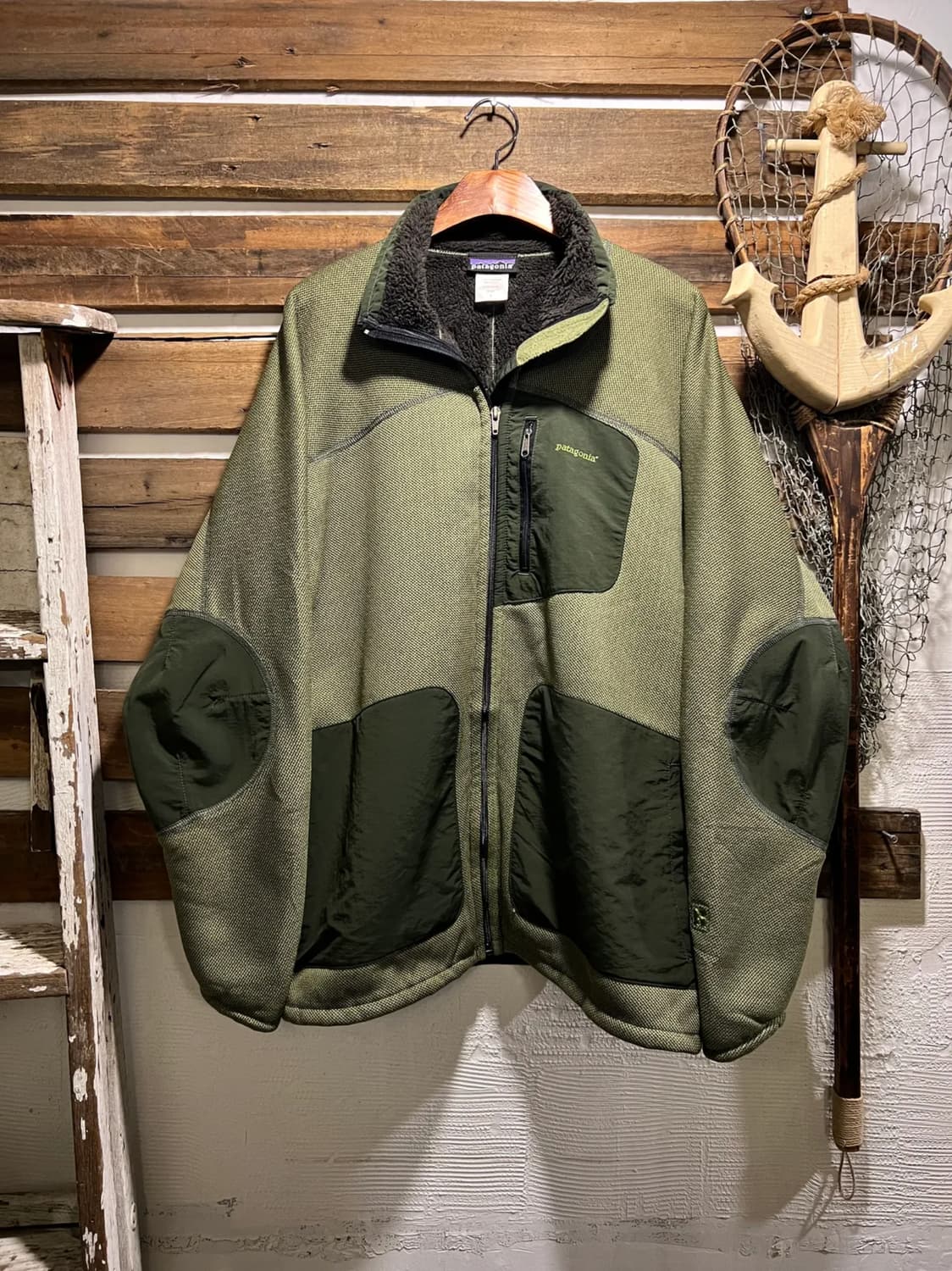 [L]00's 파타고니아 Made in USA R-TECH 집업 플리스 상품이미지1