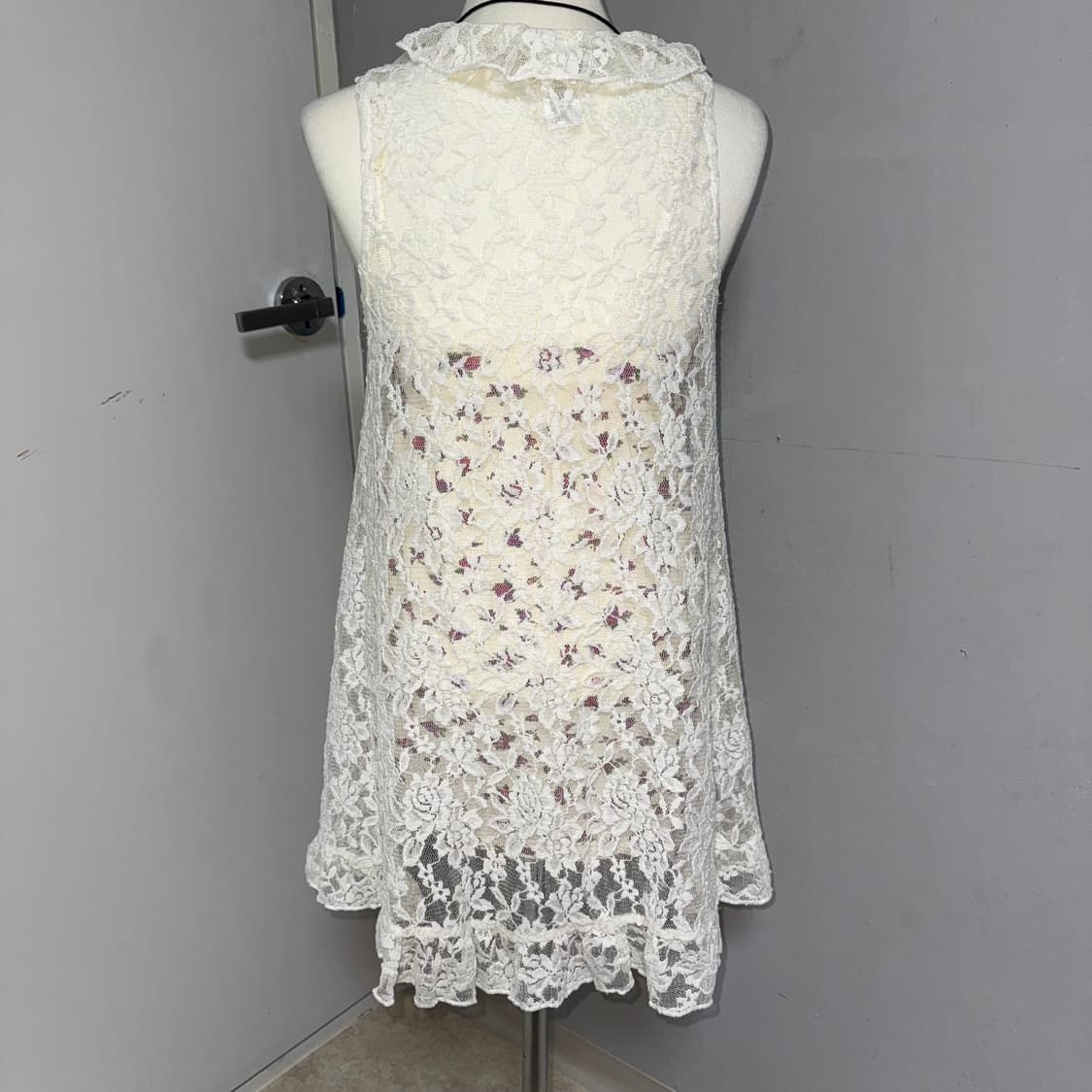 모리 페어리 레이스 프릴 조끼  상품이미지3