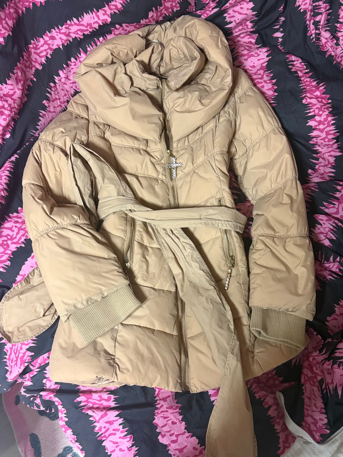 d.i.a 큐빅 패딩 상품이미지1