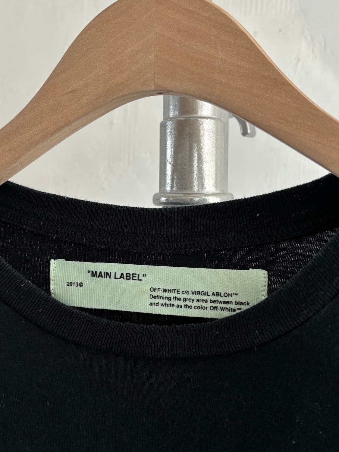 Off White 오프화이트 멀티 컬러 에로우 블랙 반팔티 상품이미지4