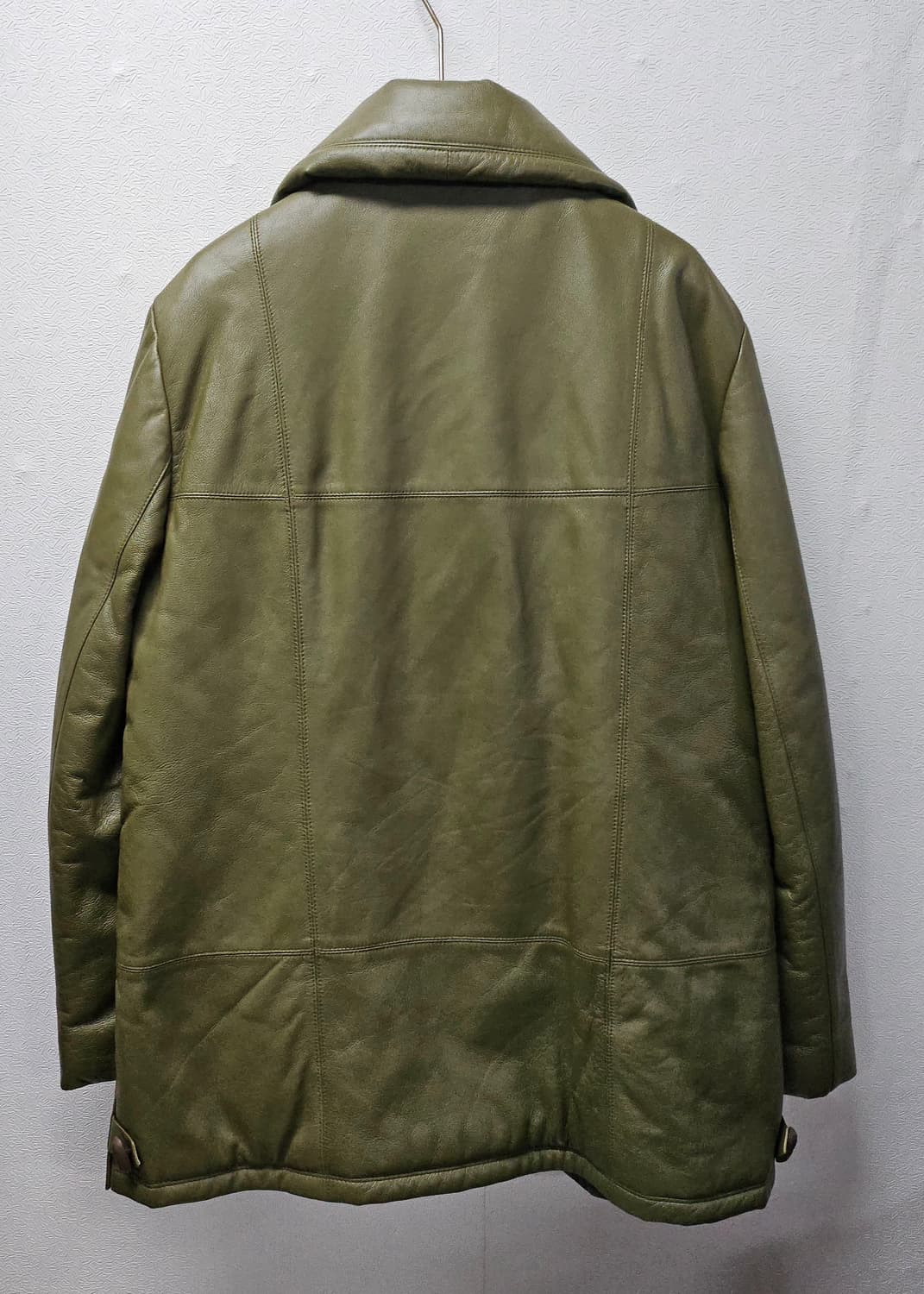 양가죽 그린 코트자켓  F 상품이미지2