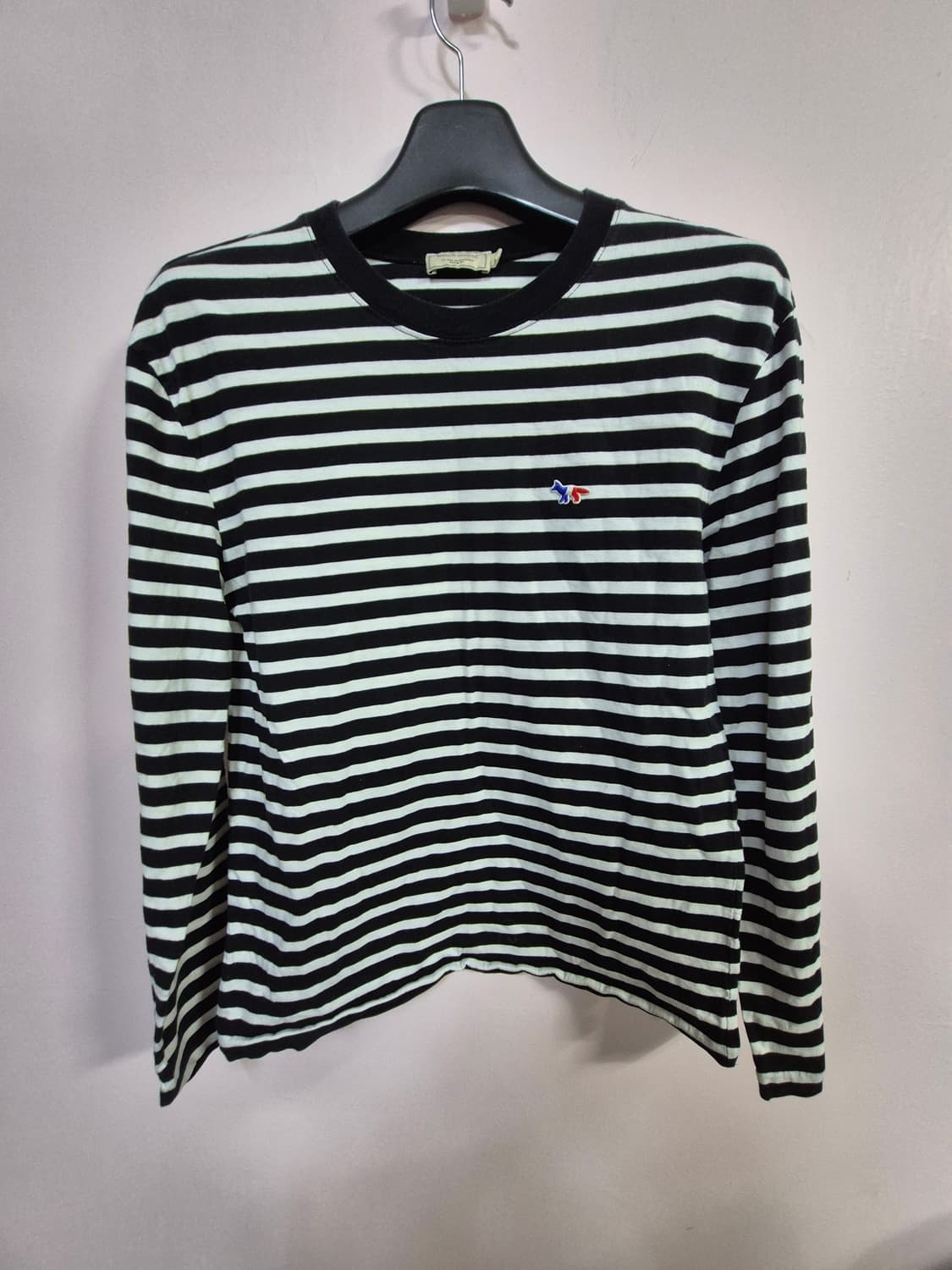 메종키츠네 스트라이프 긴팔 티셔츠 상품이미지2