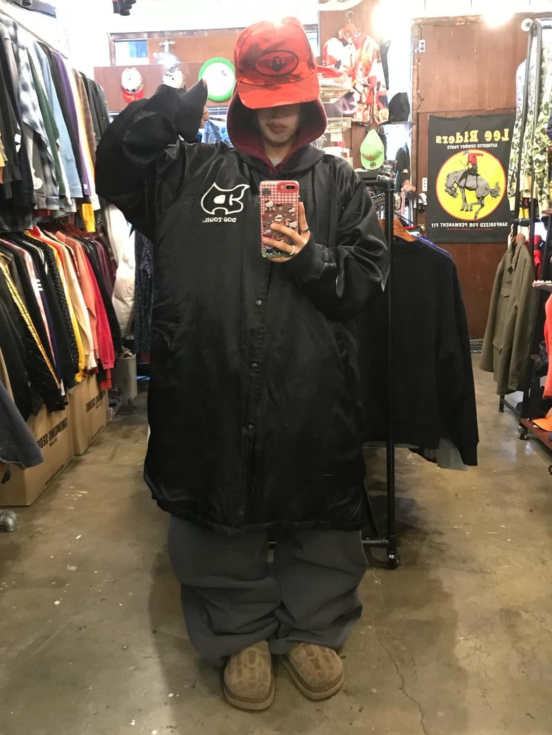 Dog Town Embroidery Patch Satin Long Jk 상품이미지6