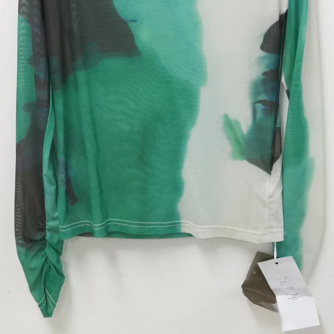 [미사용품] y2k 시스루 블라우스 64583 상품이미지4