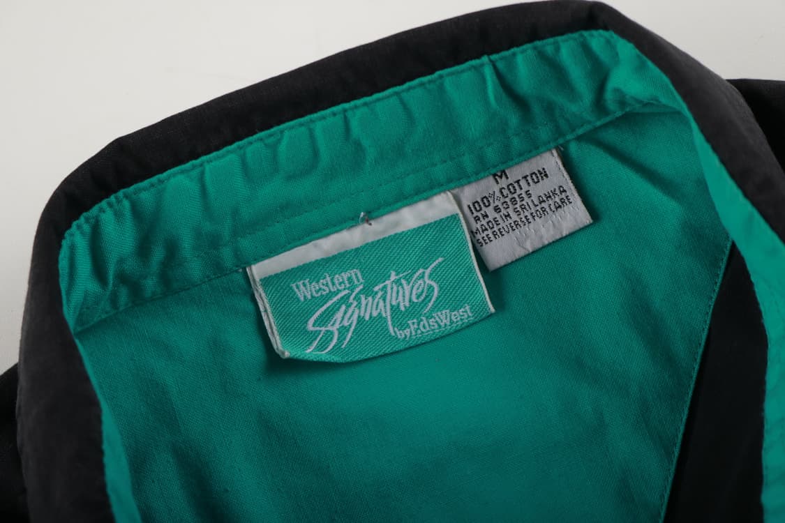 [M] 90's 빈티지 웨스턴 셔츠 상품이미지4