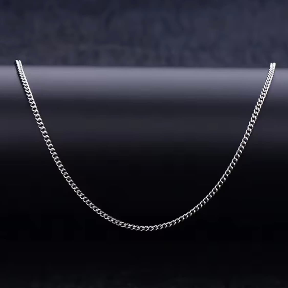 실버 체인 목걸이 상품이미지2