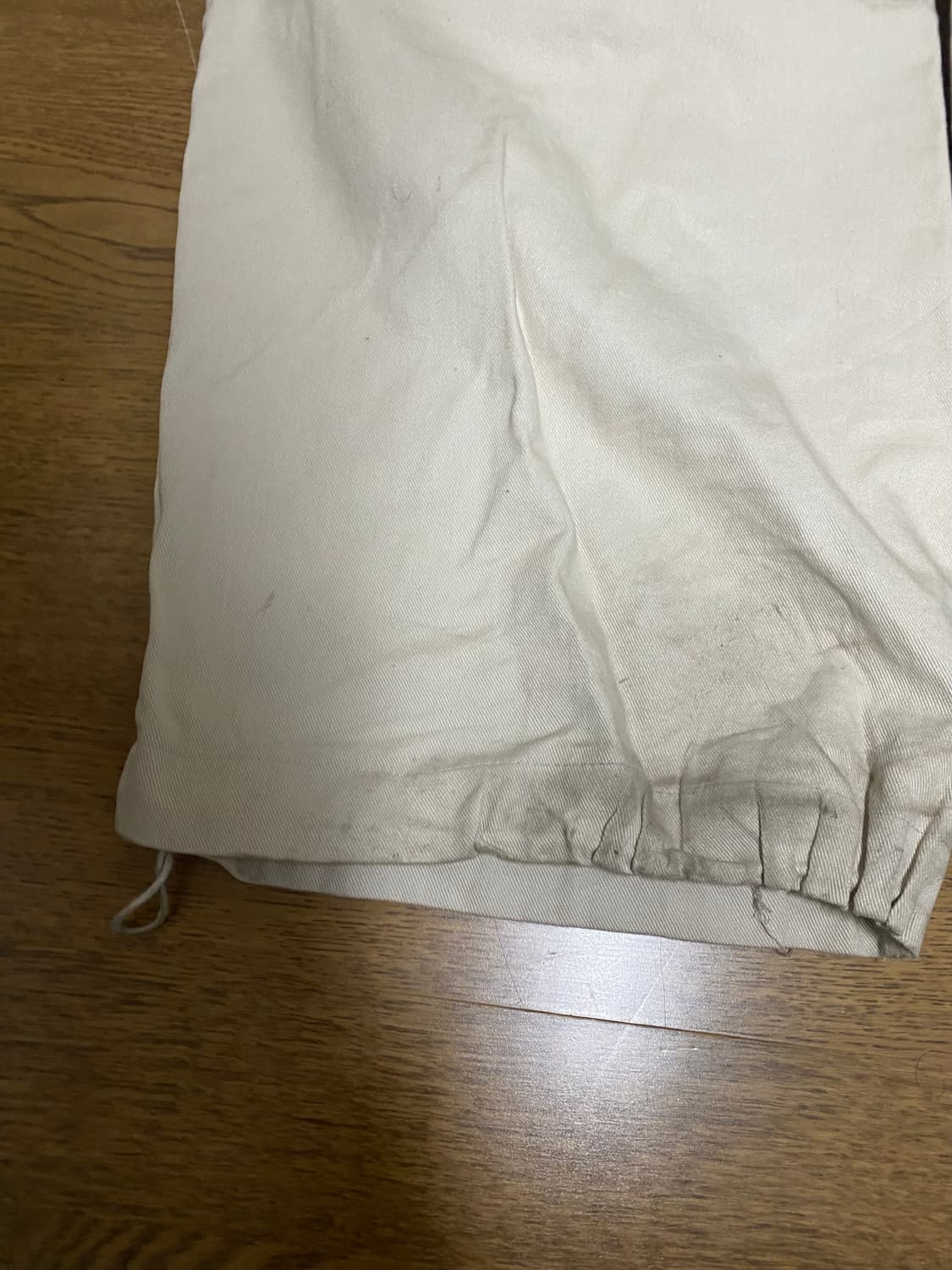 카미엔맛 니턱 와이드 팬츠 그레이  상품이미지4