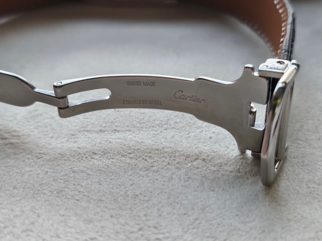 까르띠에 탱크머스트 빈티지 쿼츠 XL 화이트로만다이얼 상품이미지7