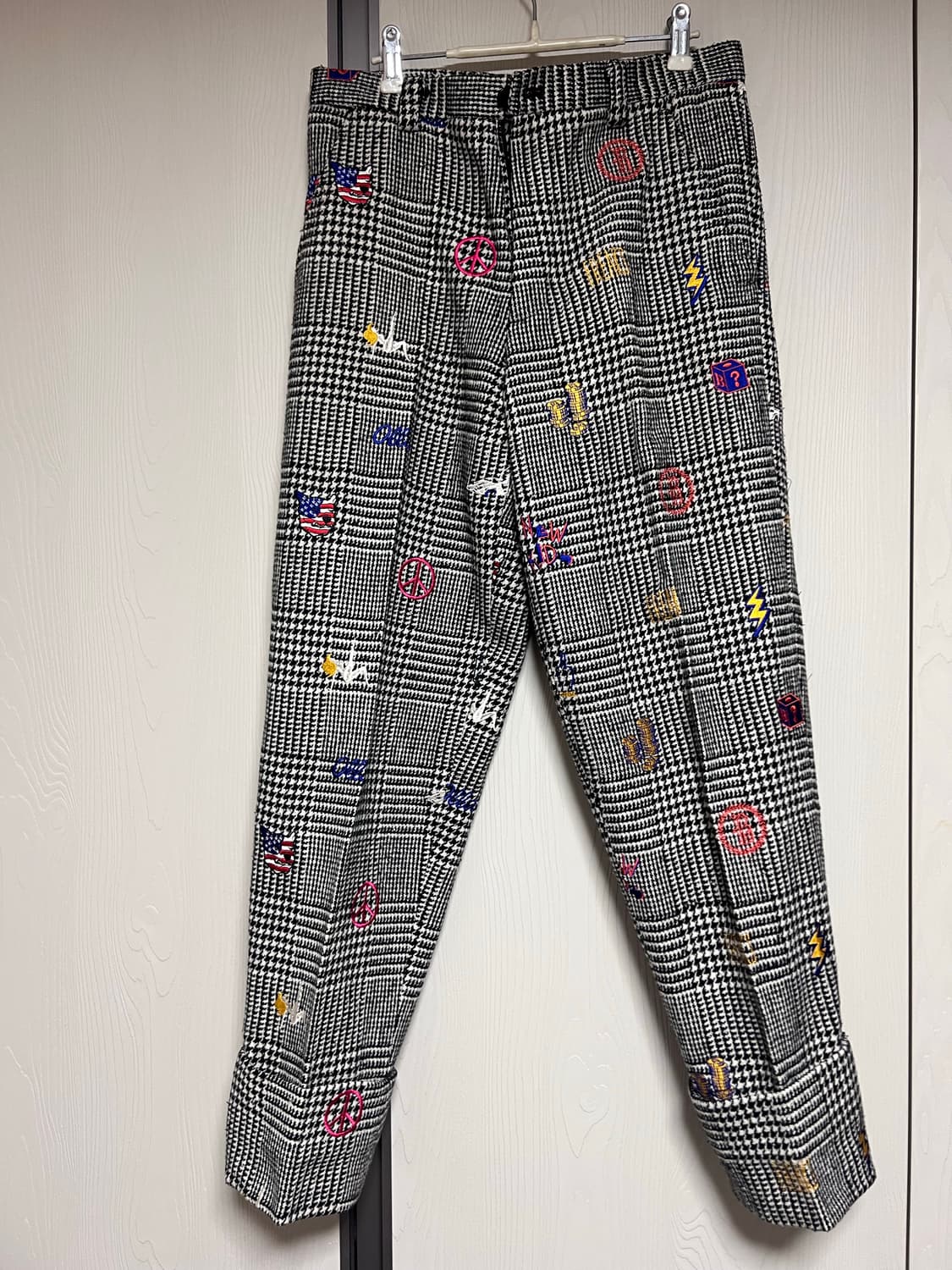 비욘드 클로젯 체크 패턴 팬츠 상품이미지1