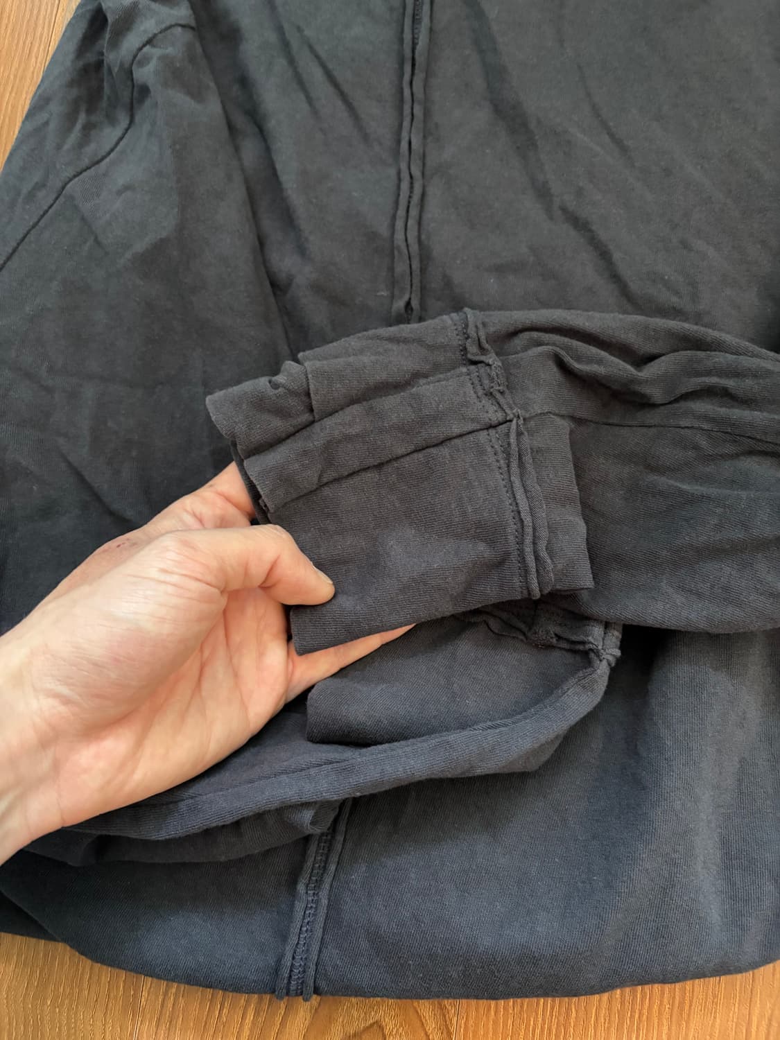 해칭룸 boxer tee blue charcoal 2사이즈 상품이미지5