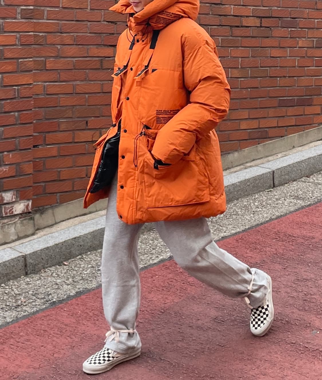 [M] 올리브드랩서비스 ods 밀레 아틱 파카 블랙 패딩 상품이미지3