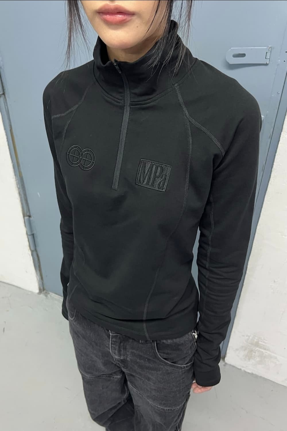 플라스틱프로덕트 soth-shell half zip up 상품이미지1