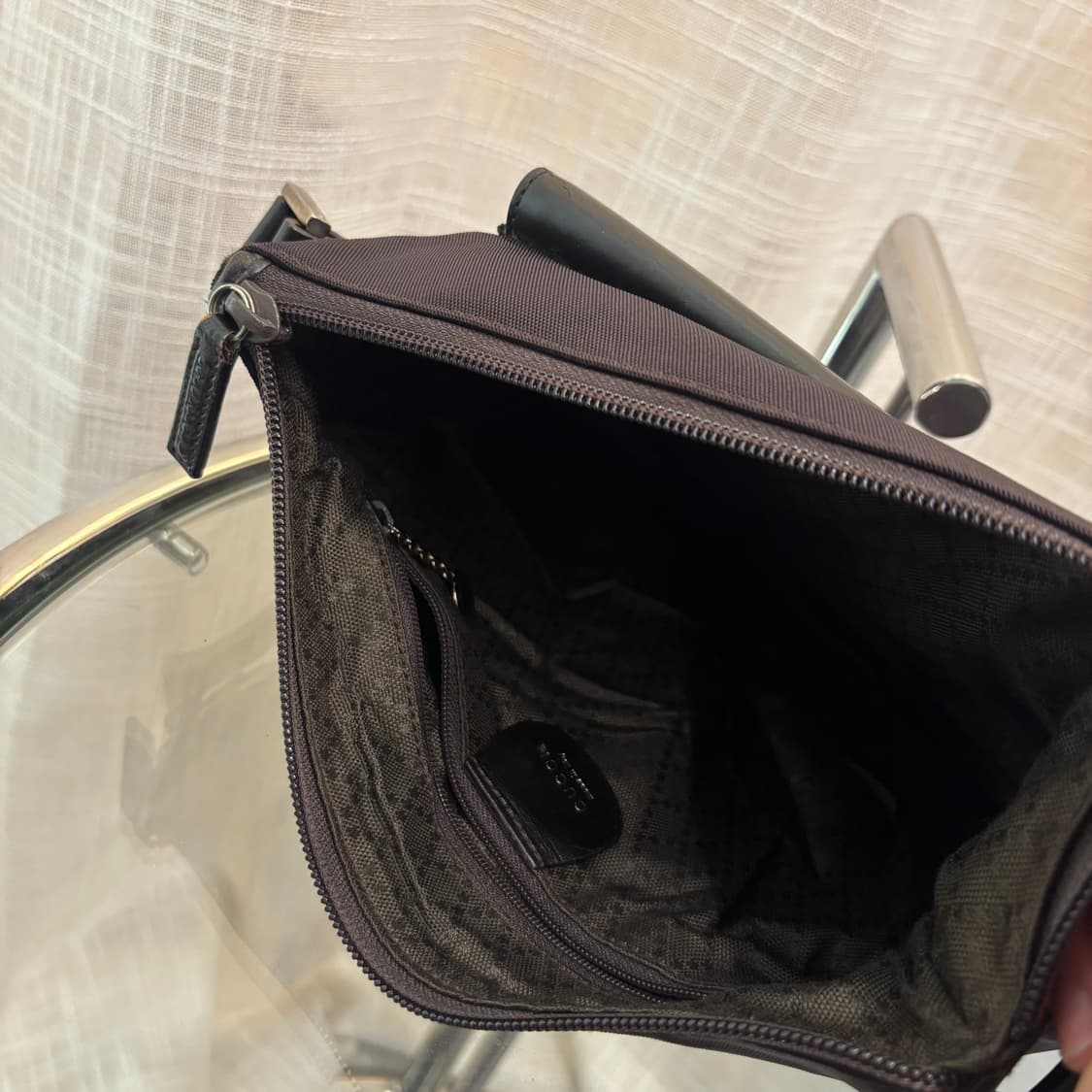 정품 구찌 패브릭 크로스백     상품이미지9