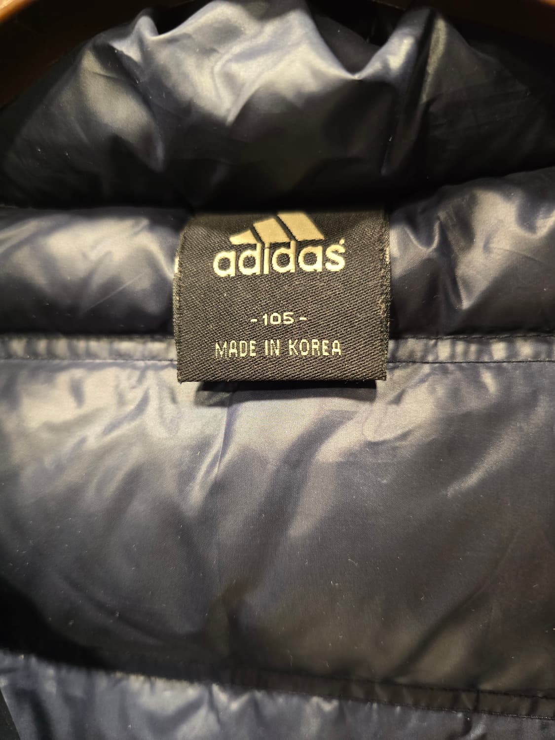 아디다스 올드스쿨 남성 구스다운 경량패딩 105 네이비 상품이미지7