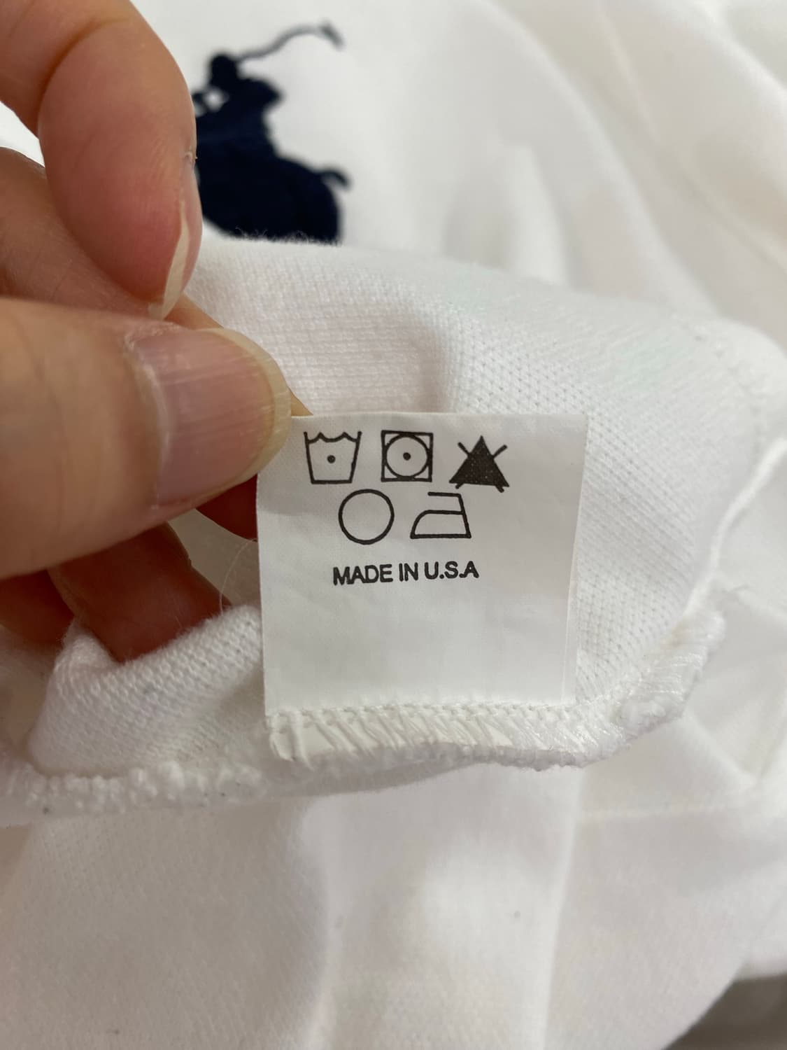 폴로 랄프로렌 빅포니 화이트 카라티 <281> 상품이미지8