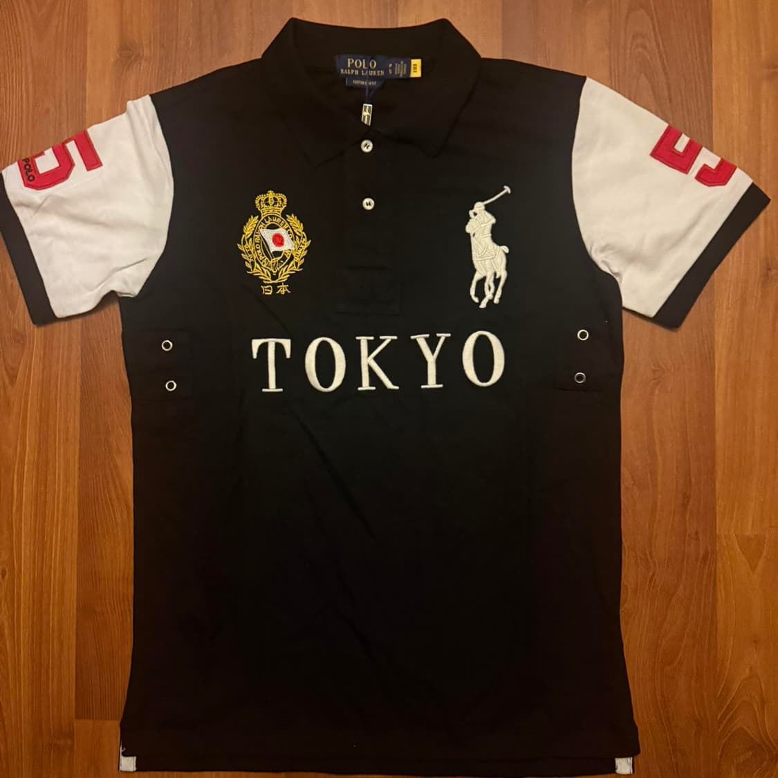폴로 랄프로렌 빅포니 도쿄 치프키프 카라티 블랙 상품이미지1