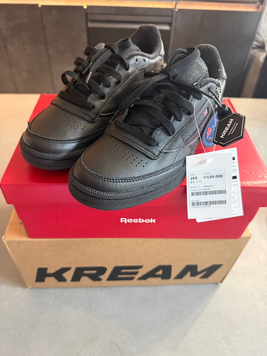 리복 c85 265mm (새상품) 상품이미지1