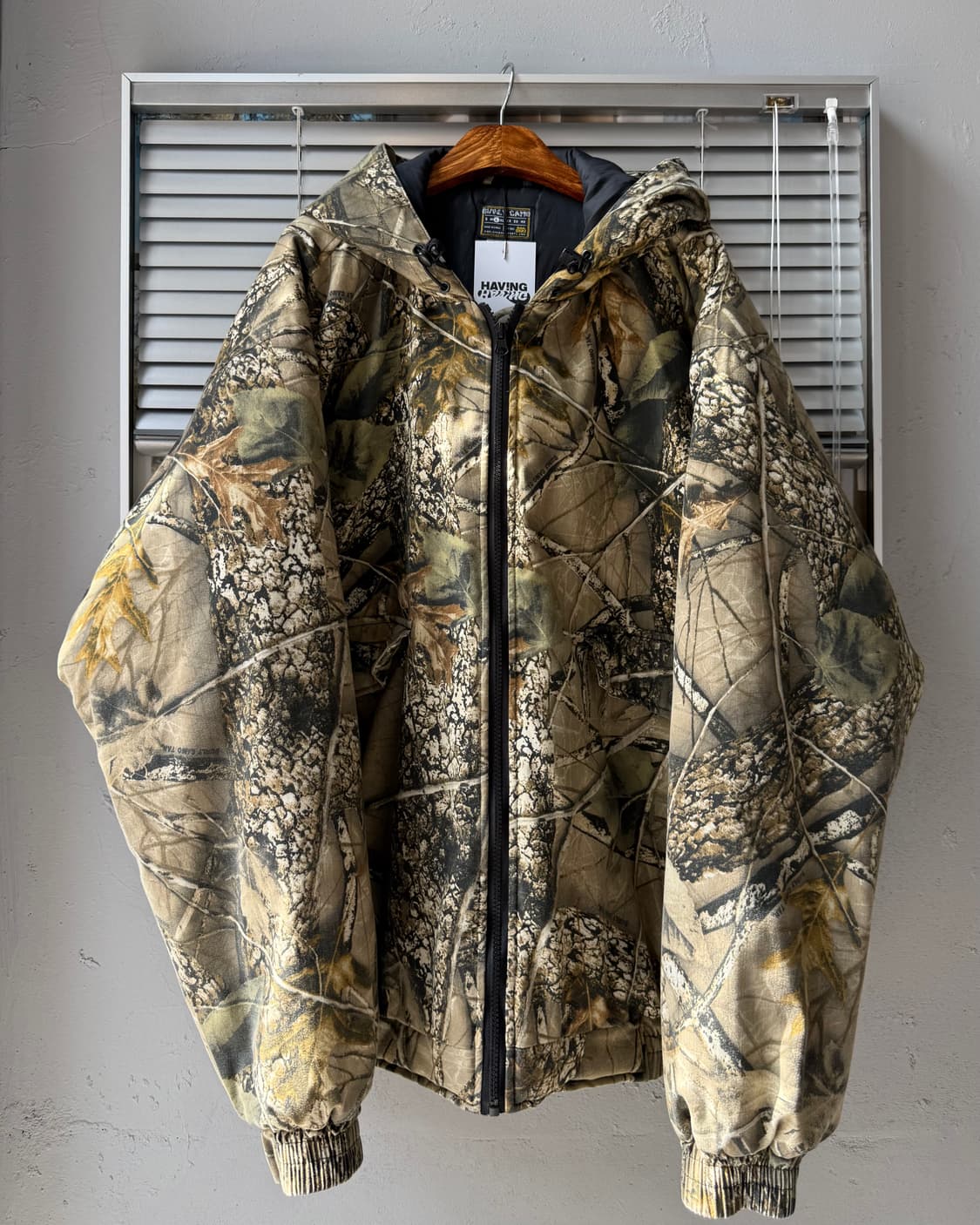 WFS burly camo real-tree jacket 상품이미지1