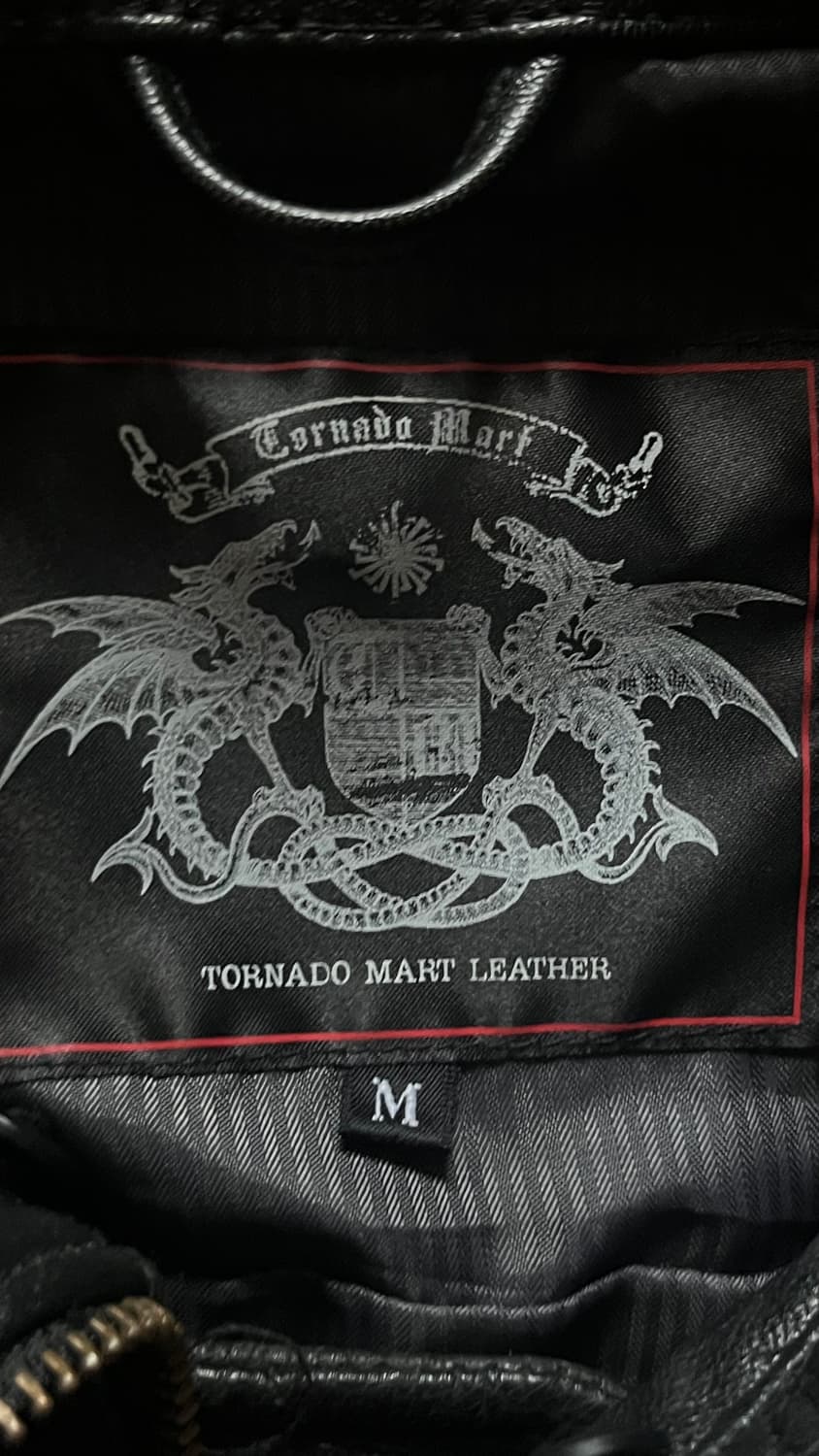 Tornado Mart Goat Skin Leather Jacket 상품이미지2