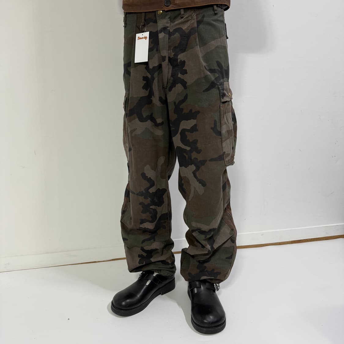 1980s 미군 오리지널 캐미컬 팬츠 상품이미지3