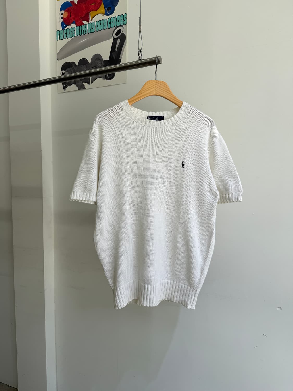 POLO RALPH LAUREN 코튼 반팔 니트  상품이미지1