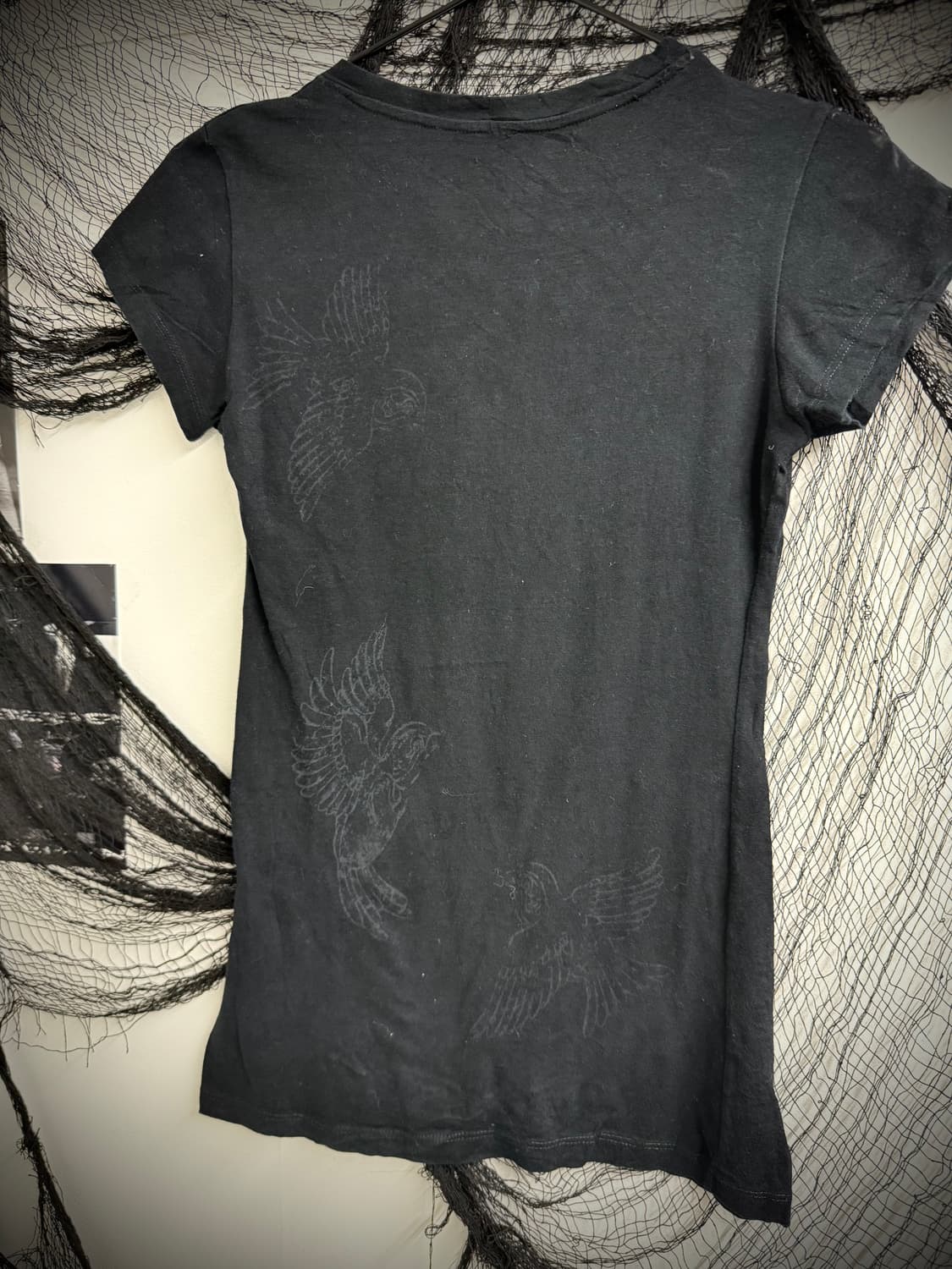 00s skull beads printing halfsleeve 상품이미지5