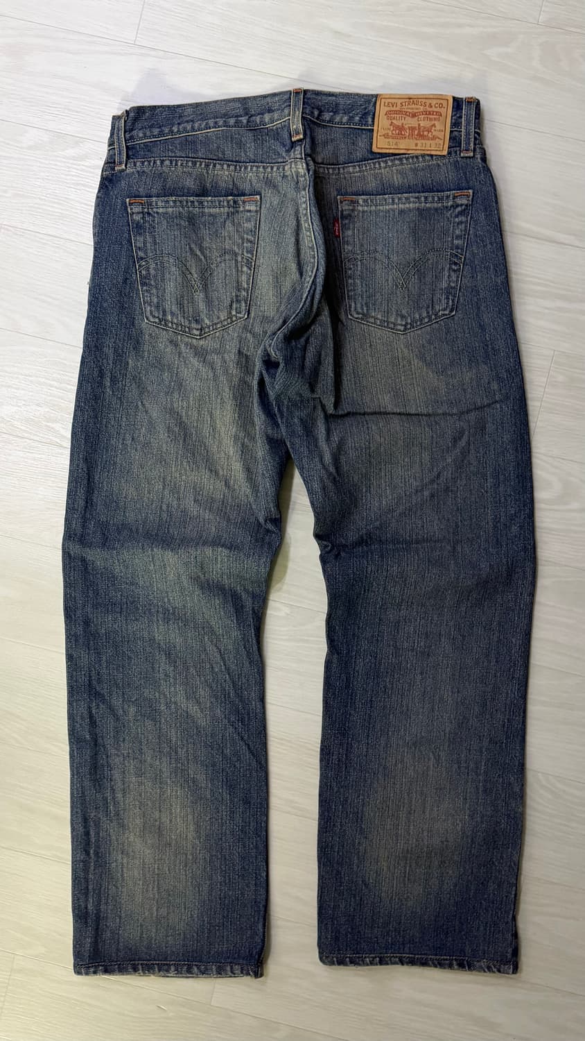 대장 리바이스 514 워싱 데님 팬츠 상품이미지3